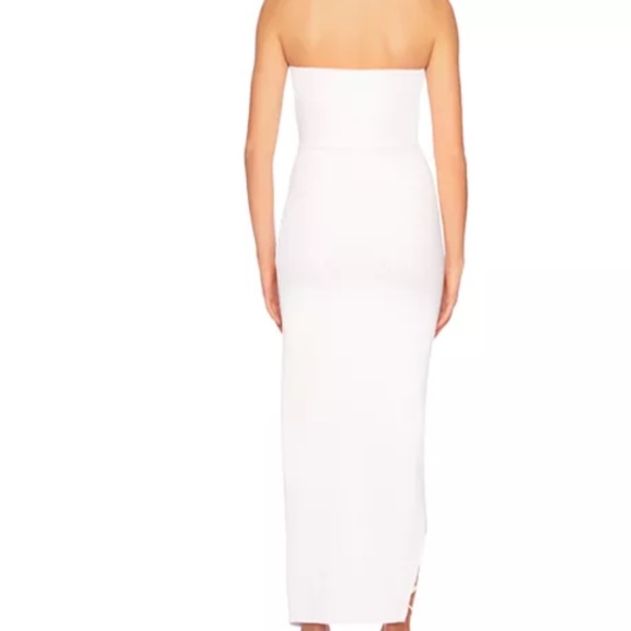 Susana Monaco Tube Overlay Dress white - Picture 2 of 9